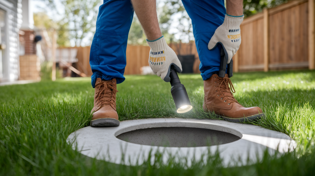 Septic tank pumping service in Appleton